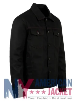 Top Gun Conan O’Brien Event Black Trucker Denim Jacket