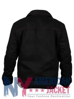Top Gun Conan O’Brien Event Trucker Black Denim Jacket