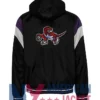 Toronto Raptors Starter Hooded Vintage Bomber Jacket