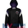 Toronto Raptors Starter Hooded Vintage Bomber Jacket