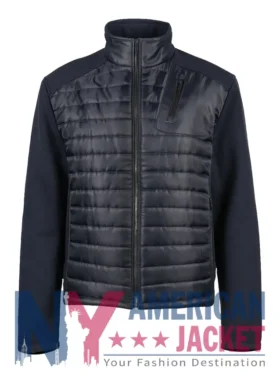 Tracker S01 Justin Hartley Blue Puffer Jacket