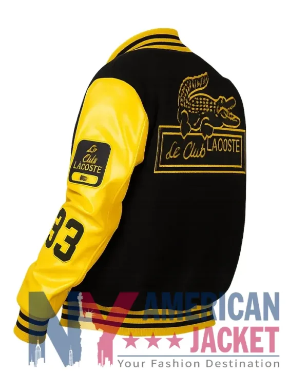 Two-Tone Lacoste Jacket Letterman