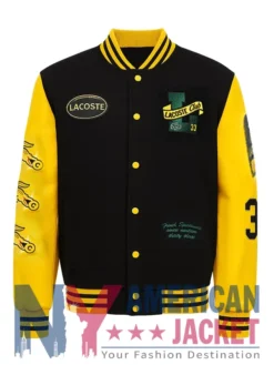 Two-Tone Letterman Jacket Lacoste