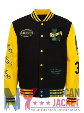 Two-Tone Letterman Jacket Lacoste