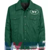 Varsity New York Jets Silver-Tab Trucker Jacket