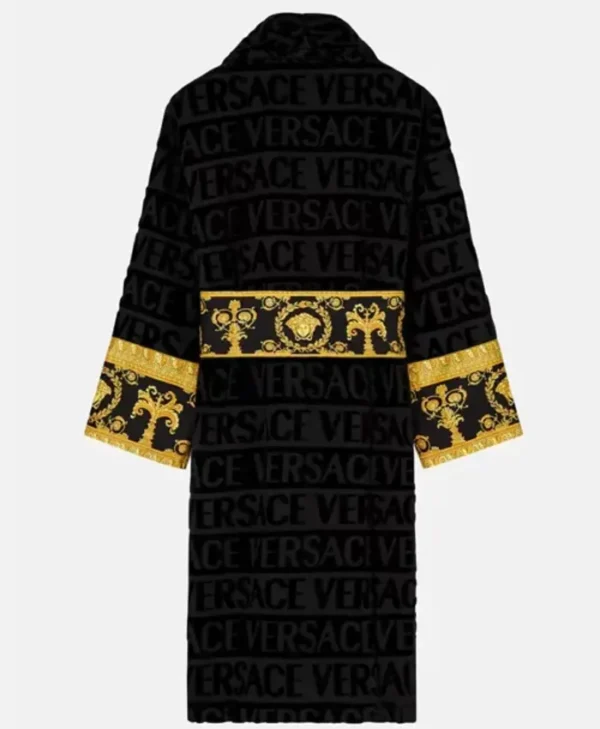 Versace Black Robe