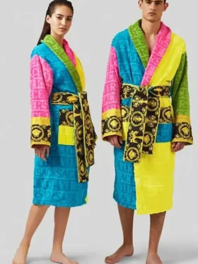 Versace Multicolor Robe
