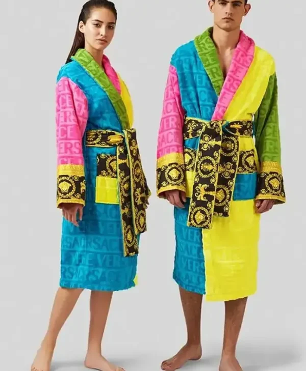 Versace Multicolor Robe