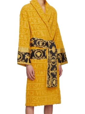 Versace Yellow Robe For Men