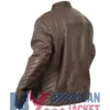 Virgil RST Roadster Brown Air Ce Leather Jacket