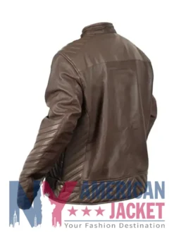 Virgil RST Roadster Brown Air Ce Leather Jacket
