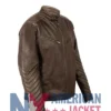 Virgil Roadster RST Brown Air Ce Leather Jacket