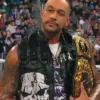 WWE Money In The Bank 2024 Damian Priest Black Leather Vest