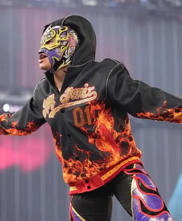 WWE Rey Fenix SummerSlam 2025 Hooded Jacket