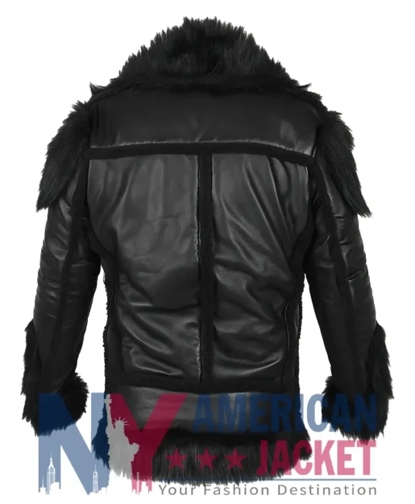 WWE Seth Black Rollins Shearling Jacket