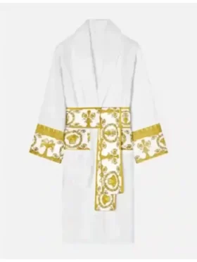 White Versace Robe