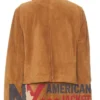 Women's Walters Crop Suede Brown Jacket