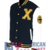 Xavier Institute Letterman Black And White Varsity Jacket