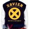 Xavier Institute Varsity Black And White Letterman Jacket