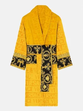 Yellow Versace Robe
