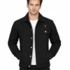 Rip Wheeler Trucker Black Cotton Jacket For Sale