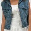 Acapulco S04 Denim Regina Reynoso Vest