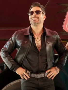Acapulco S04 Omar Chaparro Black Leather Jacket