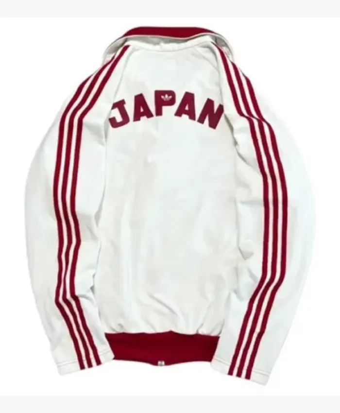 Adidas White Japan Track Jacket