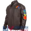 Ahsoka 2023 Sabine Brown Wren Leather Jacket