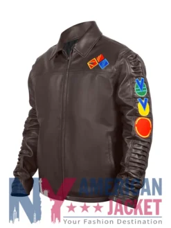 Ahsoka 2023 Sabine Brown Wren Leather Jacket