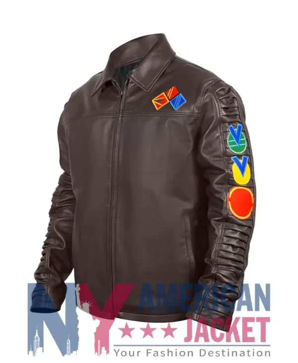 Ahsoka 2023 Sabine Brown Wren Leather Jacket