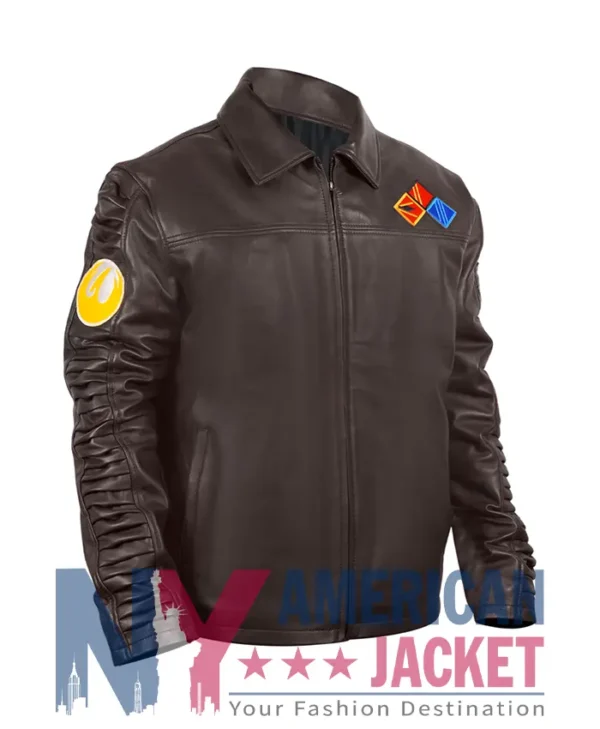 Ahsoka 2023 Brown Sabine Wren Leather Jacket