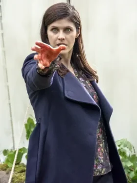 Alexandra Daddario Mayfair Witches S02 Blue Coat