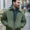 All of You 2025 Brett Goldstein Green Jacket