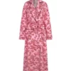 And Just Like That S03 Kristin Davis Floral Pink Robe