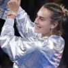 Aryna Sabalenka 2025 US Silver Open Crop Jacket