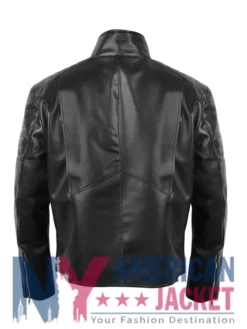 Batman v Leather Superman Black Jacket