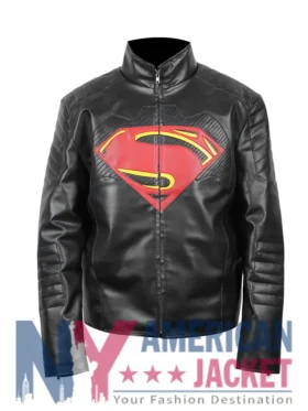 Batman v Superman Black Leather Jacket
