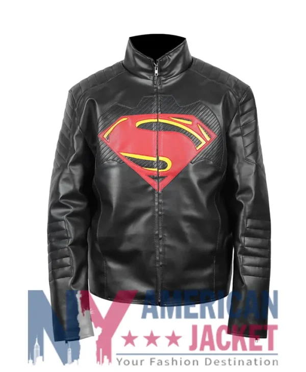 Batman v Superman Black Leather Jacket
