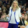 Becky Hammon Las Vegas Aces 2025 White Blazer
