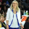 Becky Hammon White Las Vegas Aces 2025 Blazer