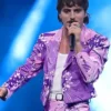 Benson Boone American Music Awards 2025 Purple Jacket