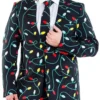 Big and Tall Christmas Suit Jacket