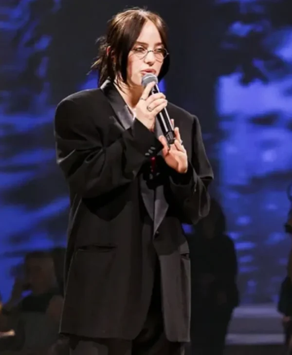 Billie Eilish Nat Gala 2025 Black Blazer For Women