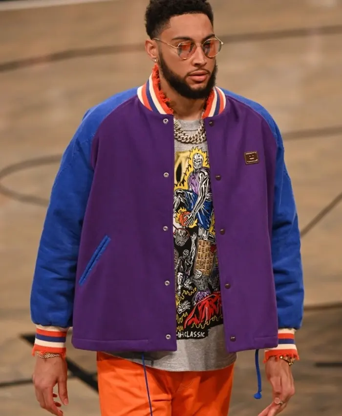 Brooklyn Nets Ben Simmons Bomber Jacket
