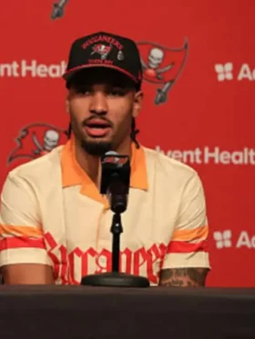 Buccaneers Tampa Bay Emeka Egbuka Press Conference Shirt