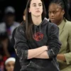 Caitlin Clark 2025 WNBA Playoffs Semifinal Black Hoodie