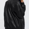 Calah Jackson The Mcbee Dynasty S02 Black Leather Jacket
