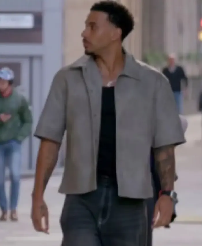 Celebs Go Dating S14 Louis Russell Half-Sleeve Shirt