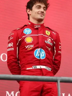 Charles Leclerc F1 Belgian Grand Ferrari Jumpsuit